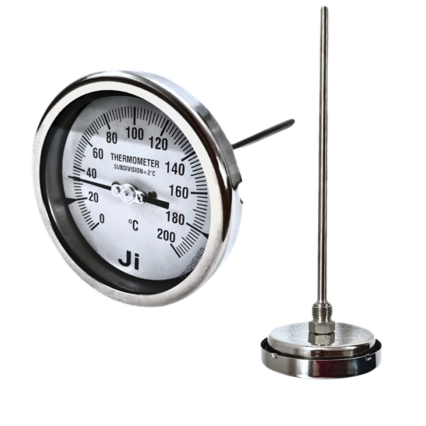 Bimetal Dial Thermometer - JI/-BMT-200-12