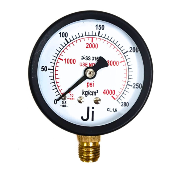 Commercial Pressure Gauge For Oxygen - JI-CPG-OXY1