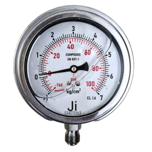 Economical Compound Gauge Glycerin Filled - JI-EPG-1010