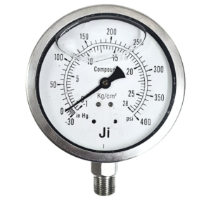 Economical Compound Gauge Glycerin Filled - JI-EPG-204