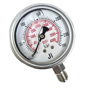 Economical Pressure Gauge Glycerin Filled - JI-E-172