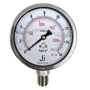 Economical Pressure Gauge Glycerin Filled - JI-EPG-1006