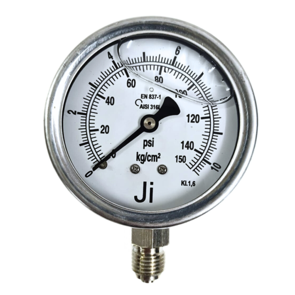 Economical Pressure Gauge Glycerin Filled - JI-PG-116