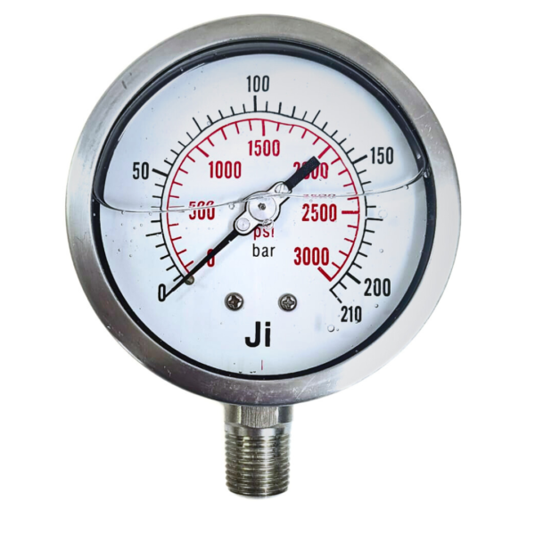 Industrial Pressure Gauge - JI-IPG-210-NPT