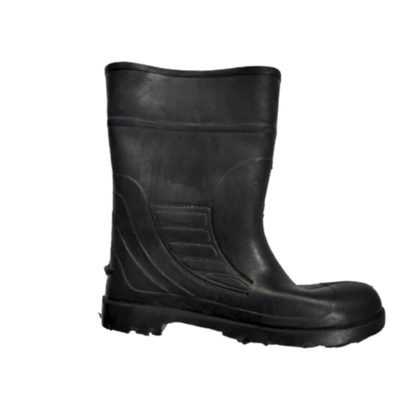 Durable Industrial Rubber Safety Gumboots - JI-SE-SB