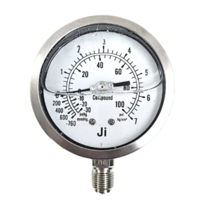 Industrial Compound Gauge Glycerin Filled | Japsin Instrumentation