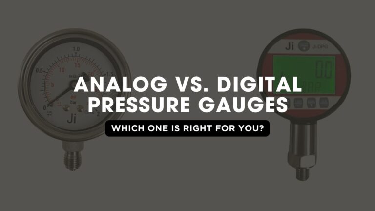 Analog vs. Digital Pressure Gauges: Which One is Right for You?