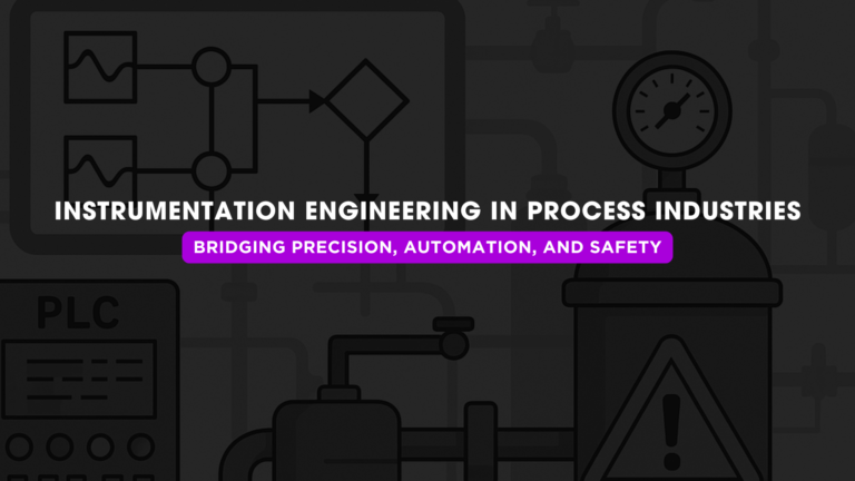 Instrumentation Engineering in Process Industries: Bridging Precision, Automation, and Safety